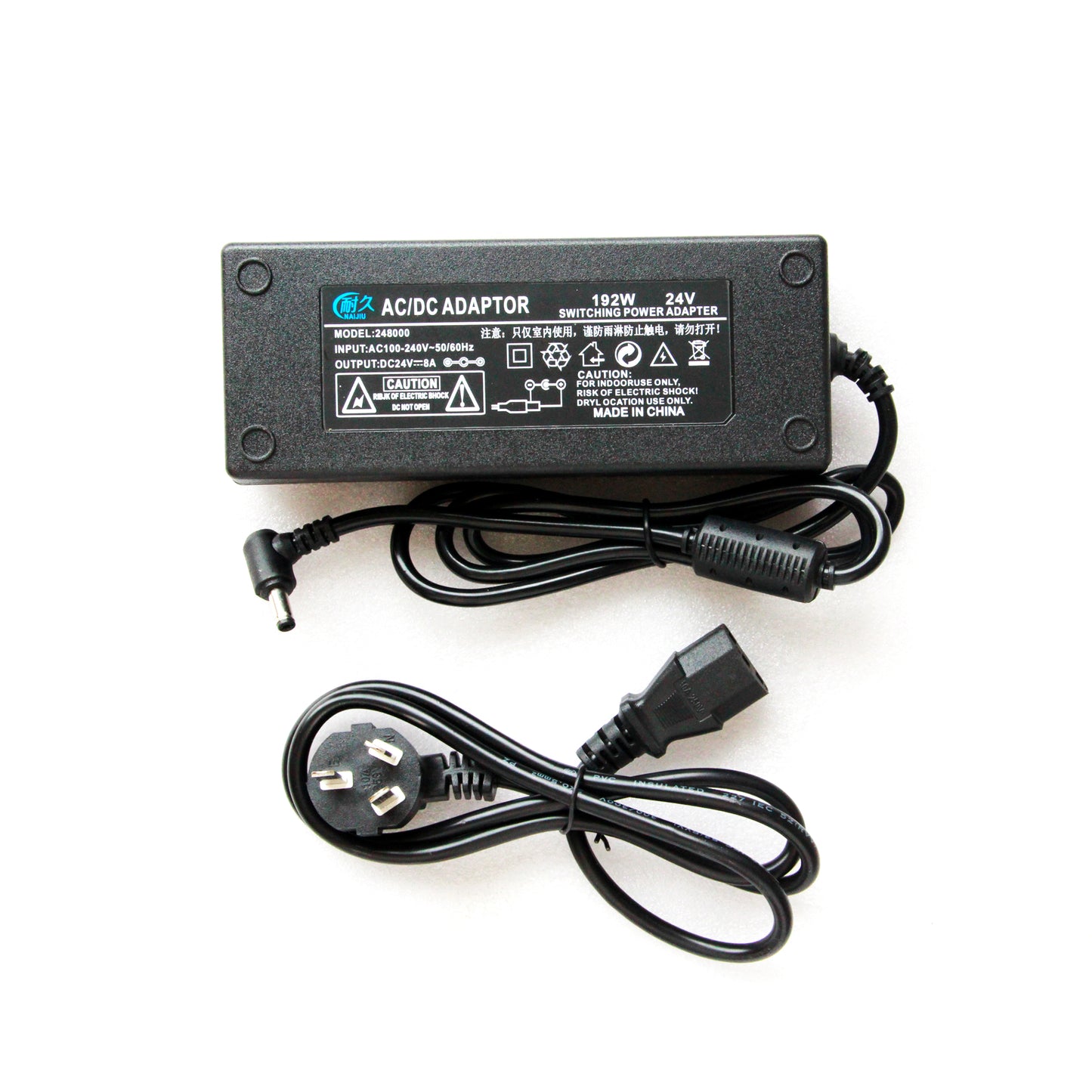 AC power adapter for jbotsports machines-24V8a (DC5.5*2.1),Suitable for AC 100-240V,Provide power to machines.Can't charge battery.Cannot be used with batteries at the same time
Applicable machine models:
All jbotsports machines