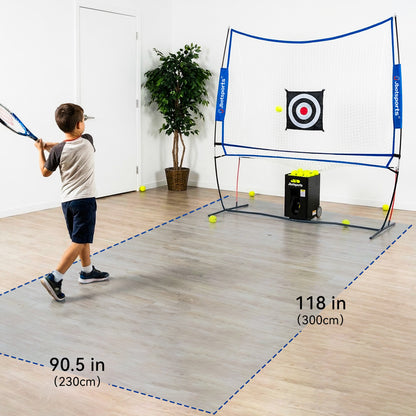 Small ball-collecting net