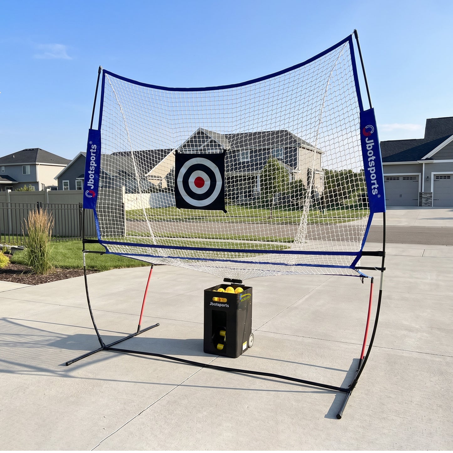 Small ball-collecting net