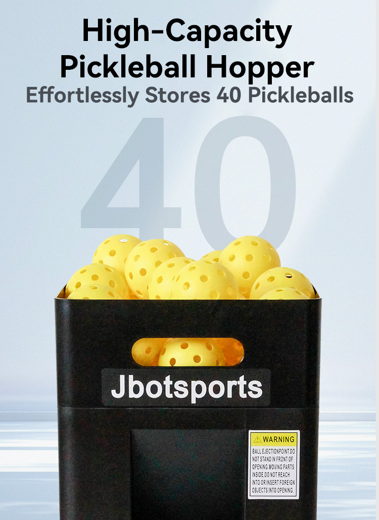 Jbotsports JP-02 Pro Smart Portable Pickleball Machine (AI Voice Control)