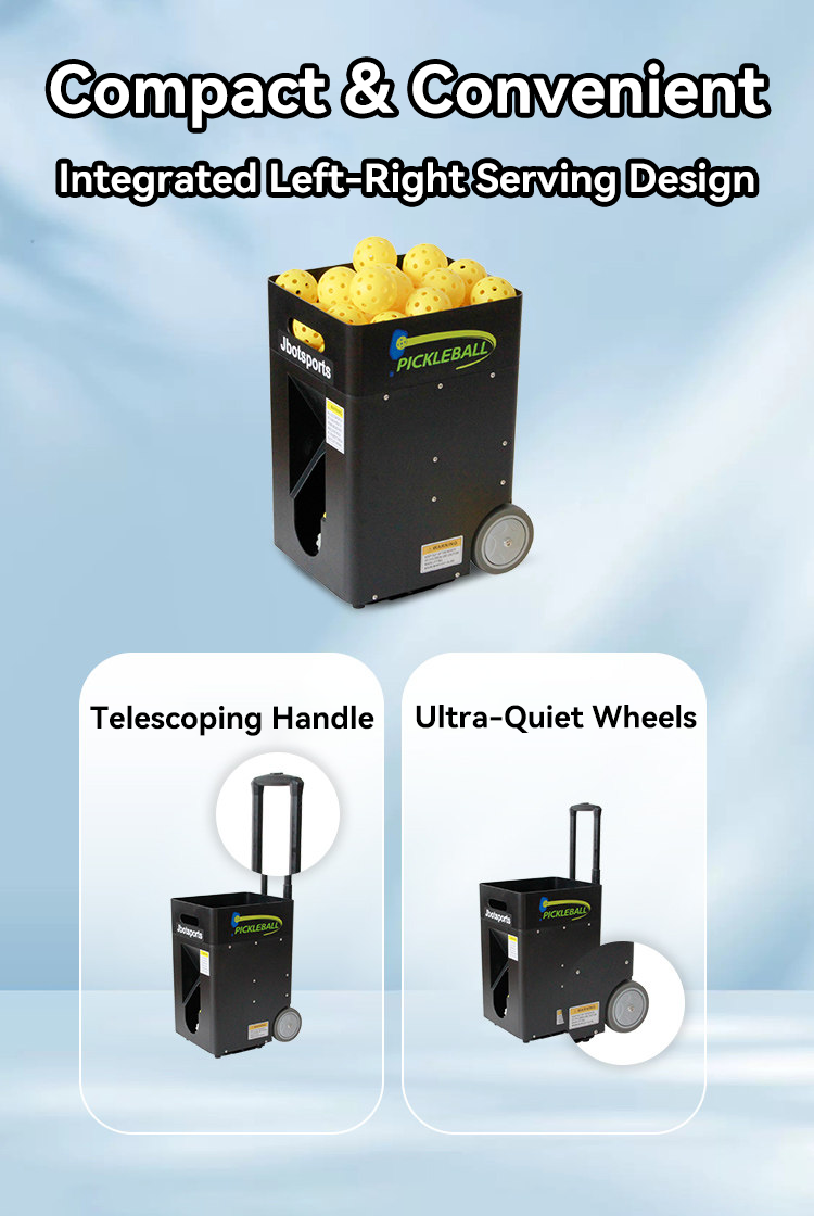 Jbotsports JP-02 Pro Smart Portable Pickleball Machine (AI Voice Control)