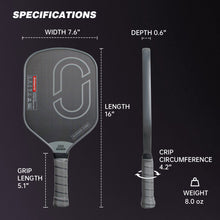 Load image into Gallery viewer, Jbotsports Pickleball Paddles Rudder-S100
