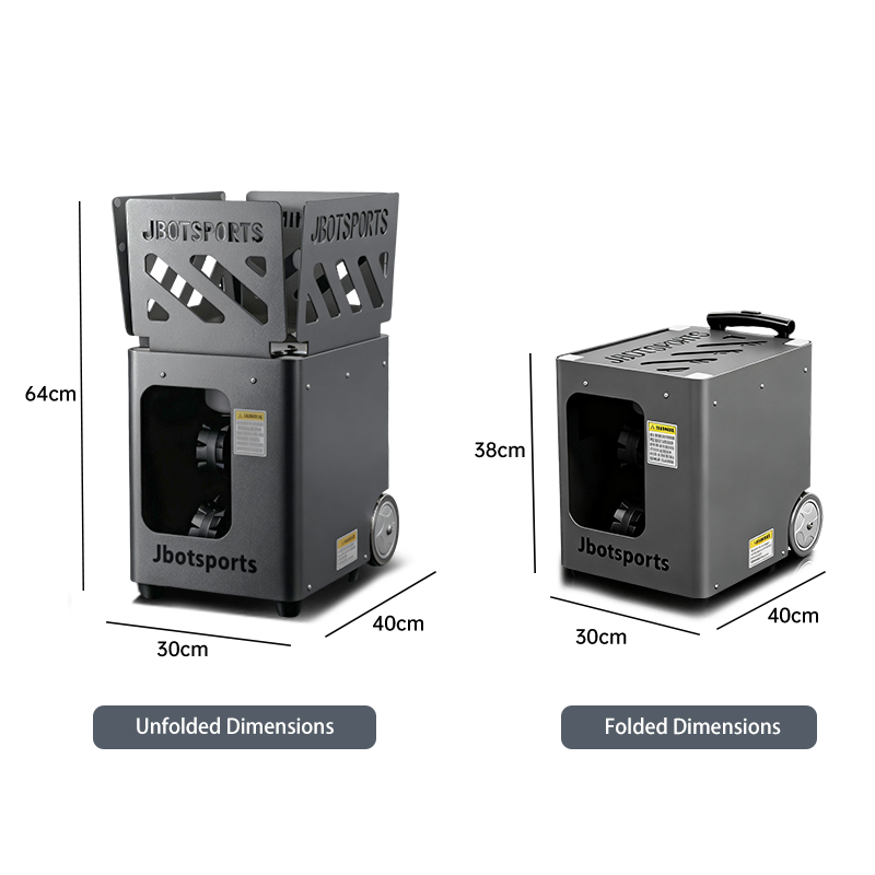 Unfolded dimensions: 40*30*64 cm and folded dimensions: 40*30*48 cm