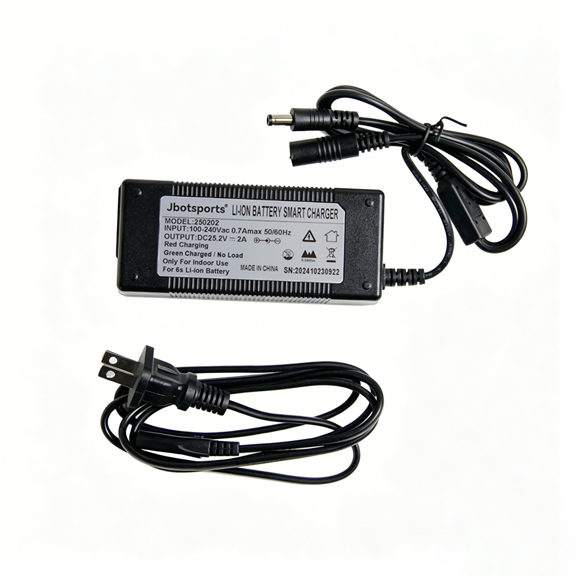 charger AC 100-240V (Global Wide Voltage)