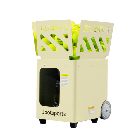 Jbsports Tennis Ball Machine - Portable Automatic Ball Feeder for Tennis Training & Practice