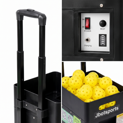 Jbotsports JP-02 Pro Smart Portable Pickleball Machine (AI Voice Control)